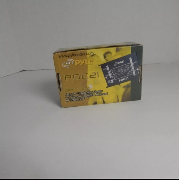 Pyle PDC21 Premium Direct Injection Audio Box, 1/4" Connector, 2.36" x 4.09" - Picture 3 of 7